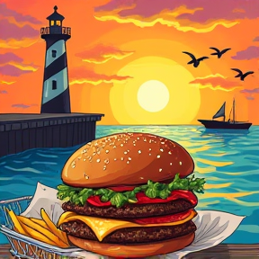 Burger dock