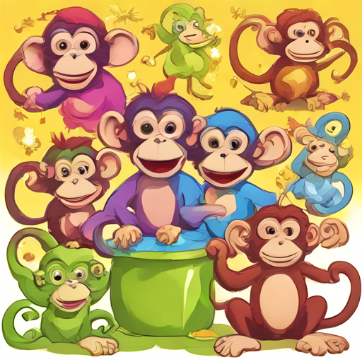 5 little monkeys parody 