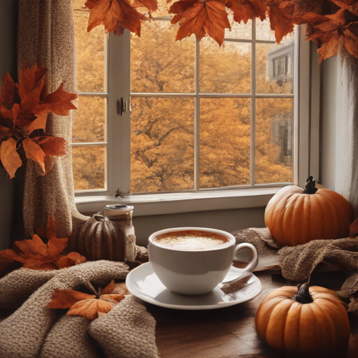 Autumn caffe