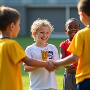 Equipo de niños