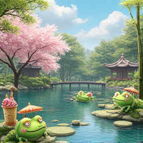 Frogs in Kyoto