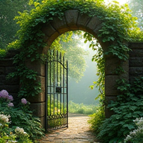 Enter the garden