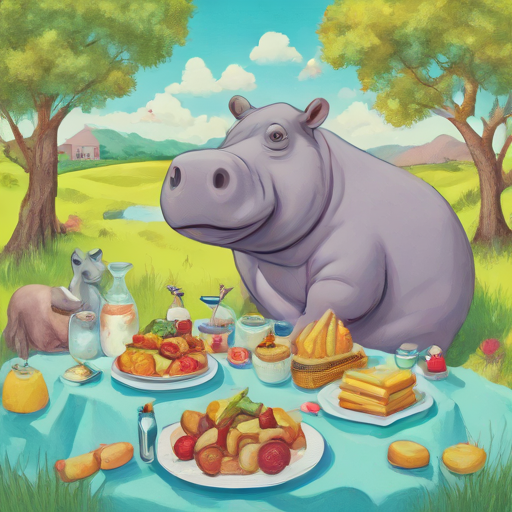 Hippo Party Snacktime