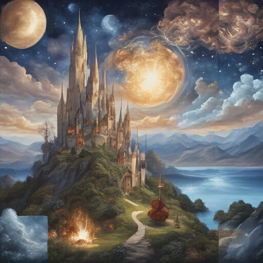 Thy Castle in thou Sky by Kelvin White