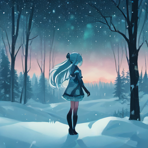 Miku - Black winter day