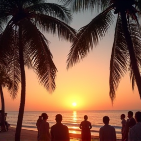 Nongkrong di bawah langit batam
