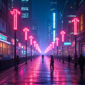 Полночь на районе