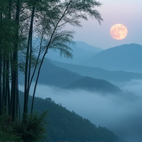 Moon Over Empty Gate