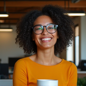 Арина смеётся и строит