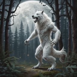 Moonlit Serenade for a Wolf