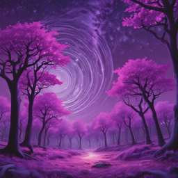 Purple Skeleton Dreams