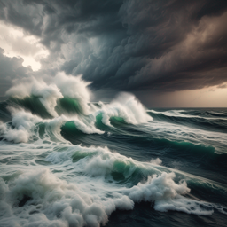 A Storm at Sea