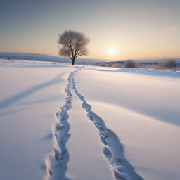 Winter Walks Alone