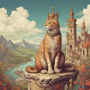 Frittlepuff the Cat King