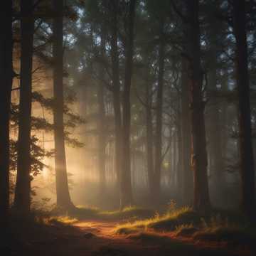 Feiern im Wald