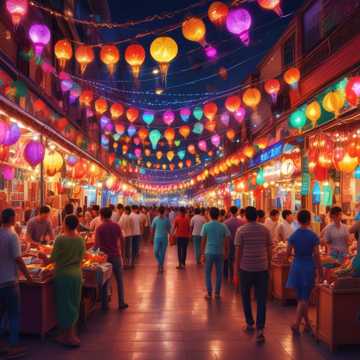 Under the Bazaar Lights