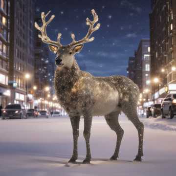 Baby Reindeer in Paris