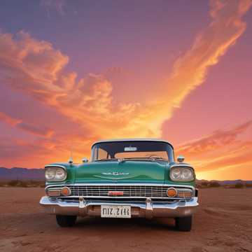 Cruisin' in a '58 Belair