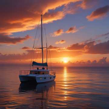 Drinking on a Catamaran