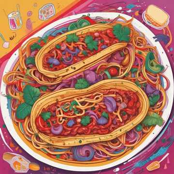 Spaghetti Tacos