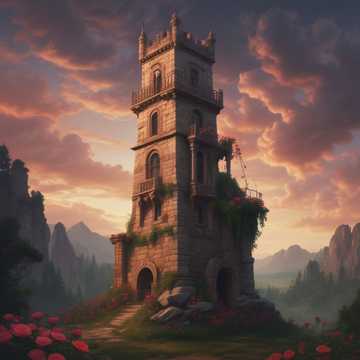 the tower of roses