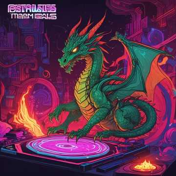 Stella the Dragon DJ