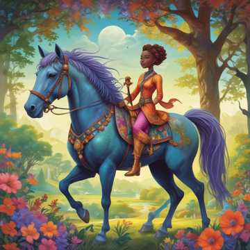 Zuri and the Horses