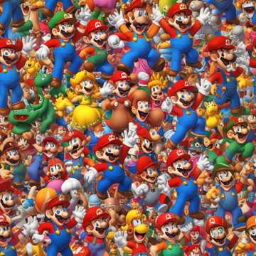 Mario’s Mushroom Party