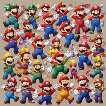 Mario’s Mushroom Party