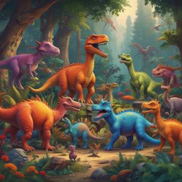 Alphabet Dinosaur Orchestra