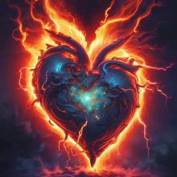 Fire heart