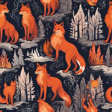 Feuer Fuchs Umigitsune