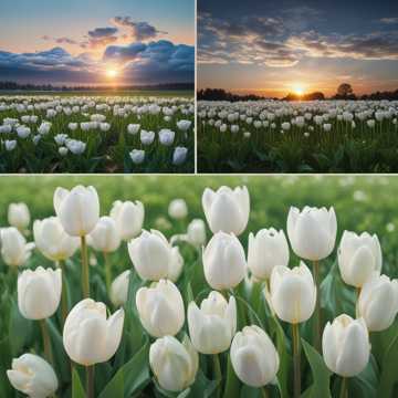 White Tulip Love