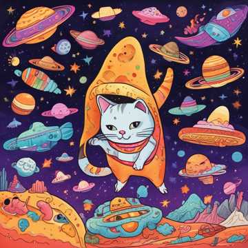 Taco Cat and the Sloppy Joe Spaceship