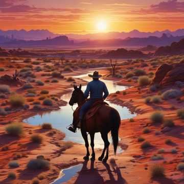 Cowboy's Long Ride