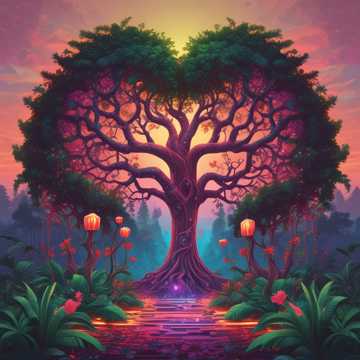 Under the heart tree