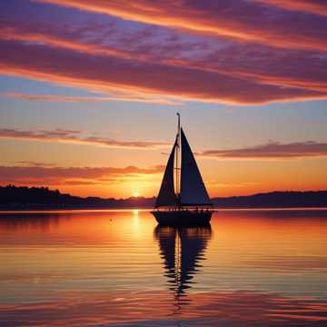 Blues Segeln Bodensee