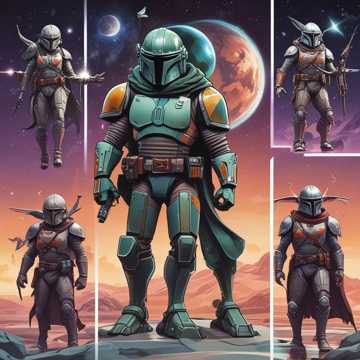 The Lone Mandalorian