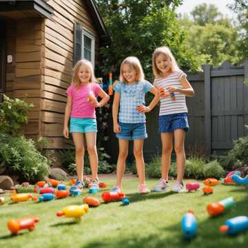 Shoes and Squirt Guns