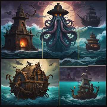 Davy Jones vs Blackbeard