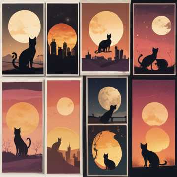 Cat in the Moonlight