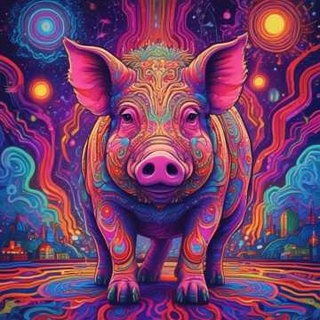 Funky Pigs and Psychedelic Trips