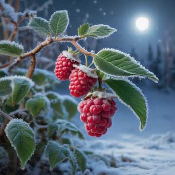 Frosty Raspberries