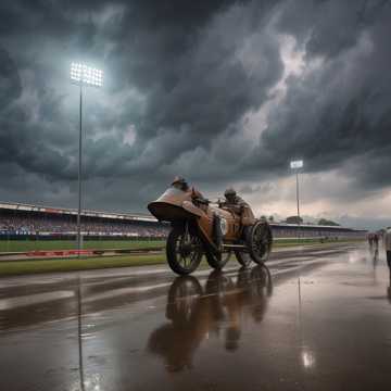 Rainout at Kingsport Speedway