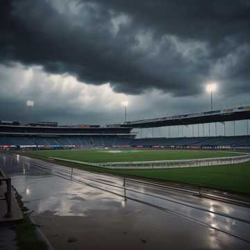 Rainout at Kingsport Speedway