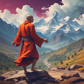 Journey of the Galka Monk