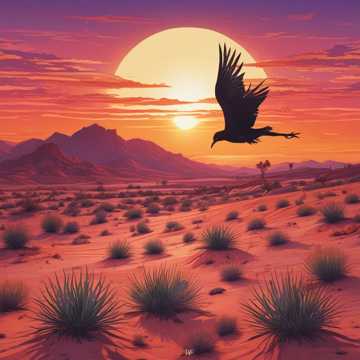 The Bird in the Desert