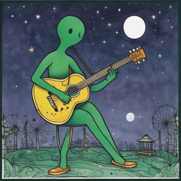 A Green Stickman