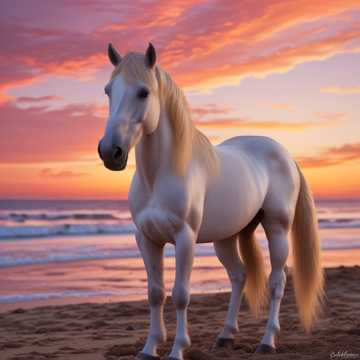 Beach Horse Queen