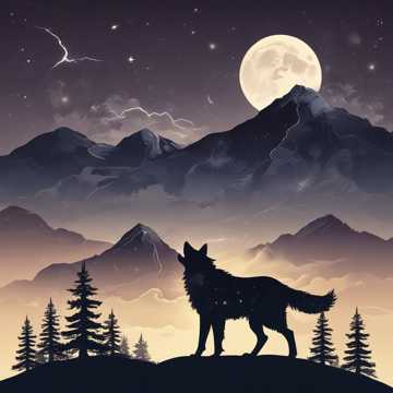 A lone wolf's heart